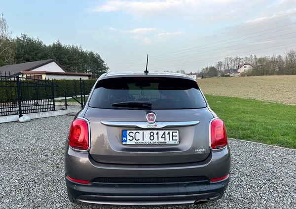 Fiat 500X cena 48500 przebieg: 123200, rok produkcji 2016 z Zielonka małe 191